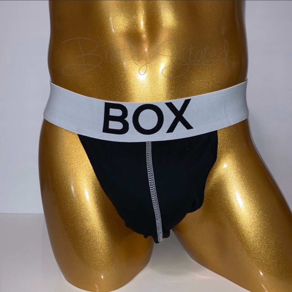 BOX Menswear Black Jockstrap